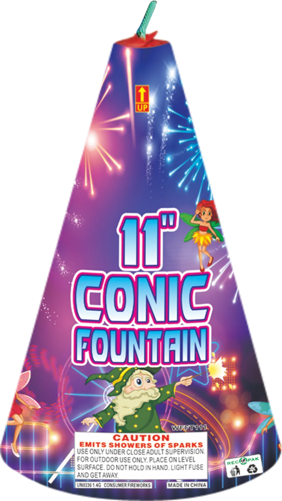 11'' CONIC FOUTAIN