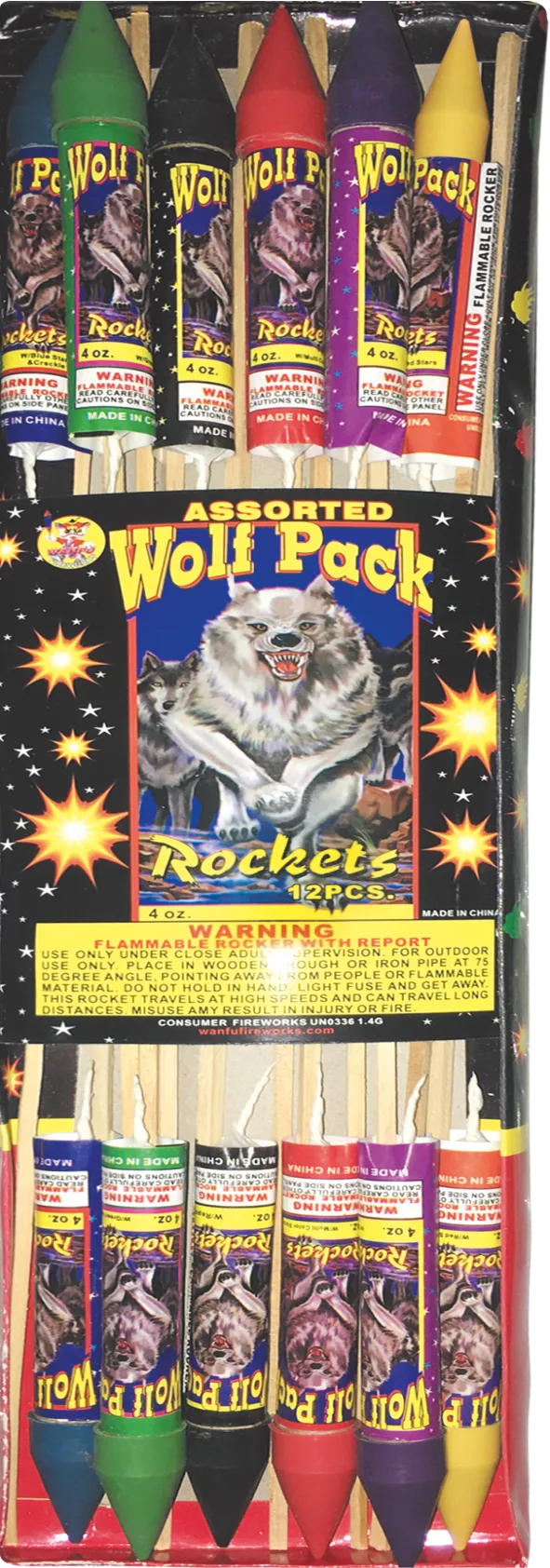 2OZ-8OZ WOLF PACK