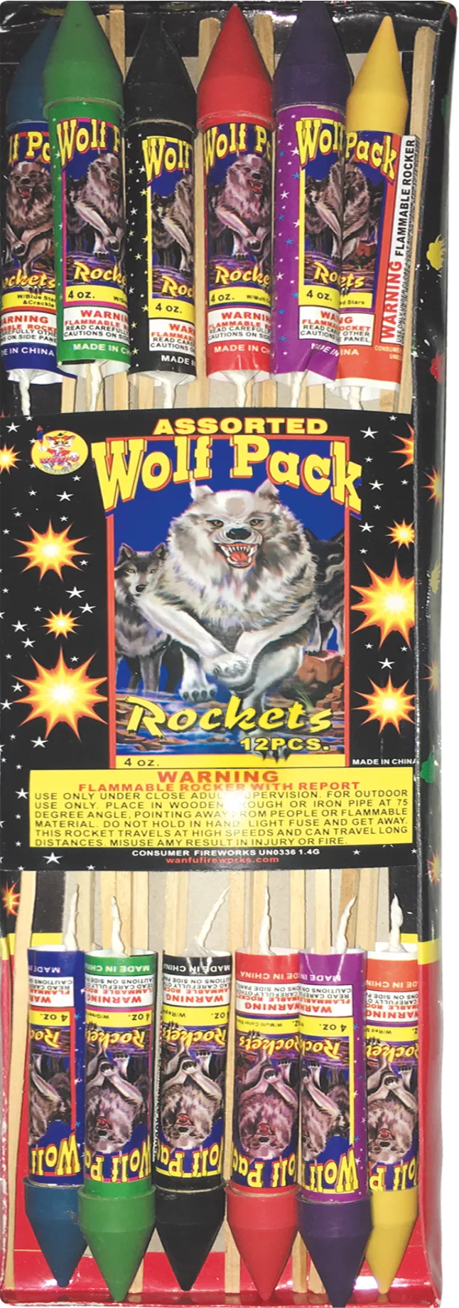 2OZ-8OZ WOLF PACK