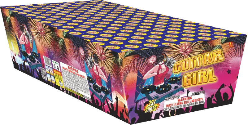 0.8'' FAN 297SHOTS CAKE