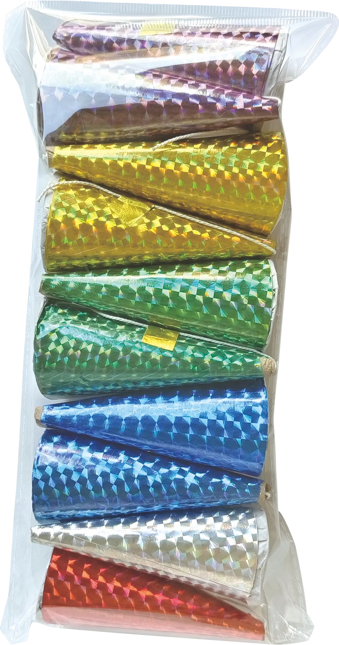 3'' CONIC PARTY POPPERS