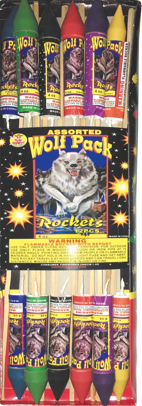 2OZ-8OZ WOLF PACK
