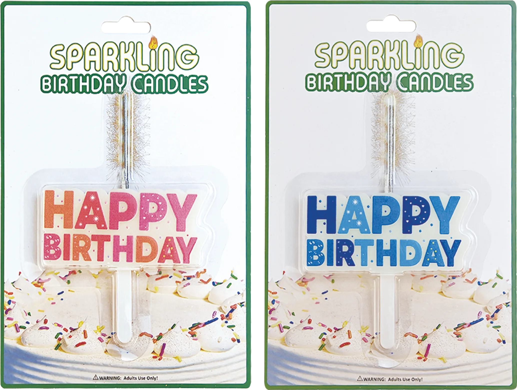 HAPPY BIRTHDAY SPARKLER CANDLE