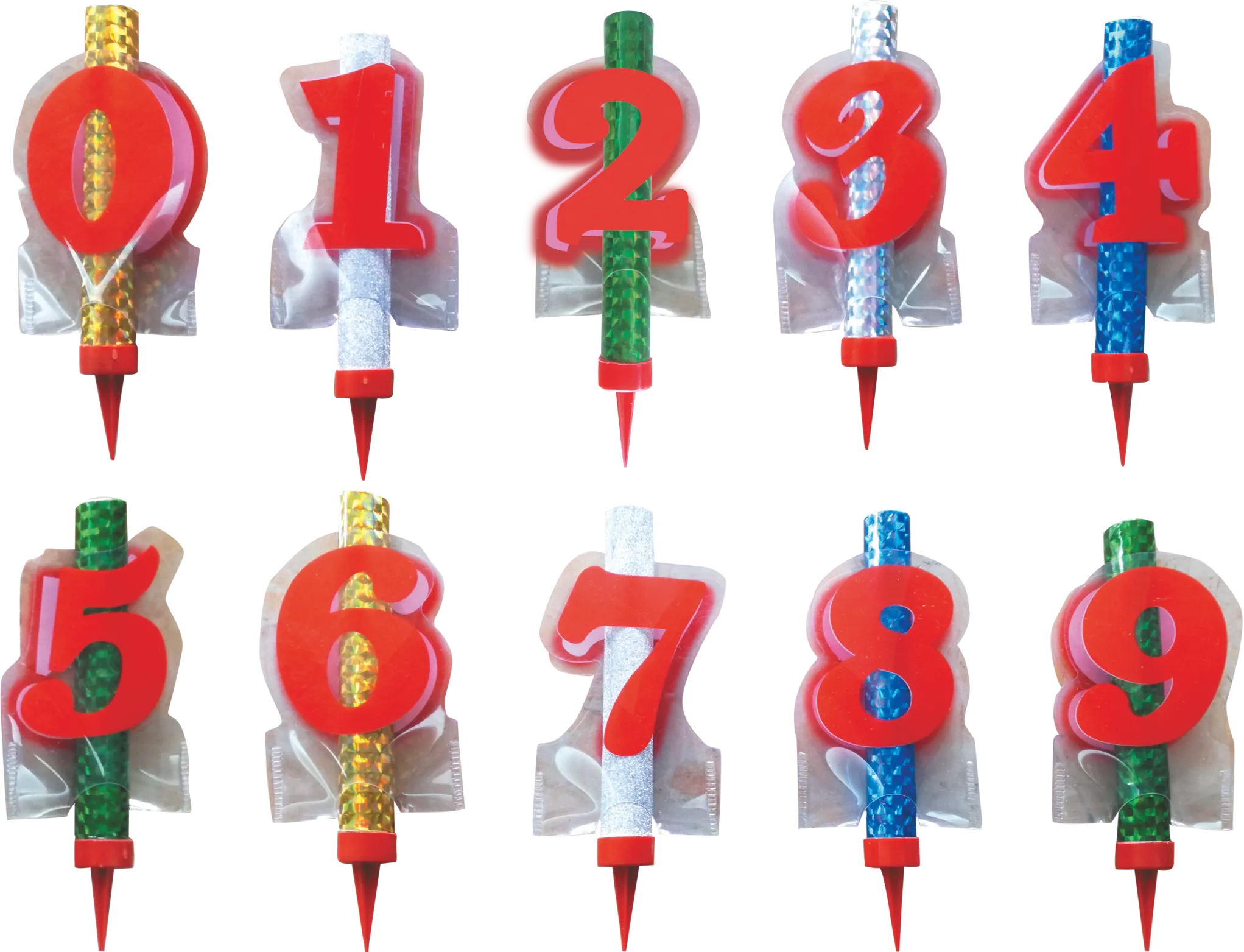 12CM BIRTHDAY CANDLE
