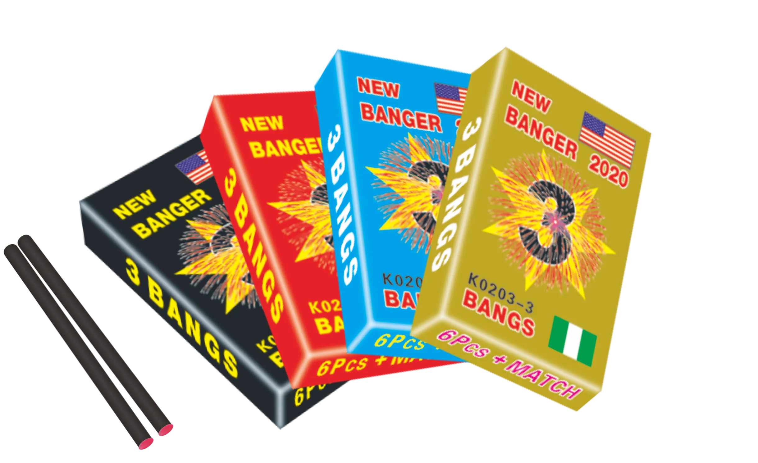 3# MATCH CRACKER(1-4响）